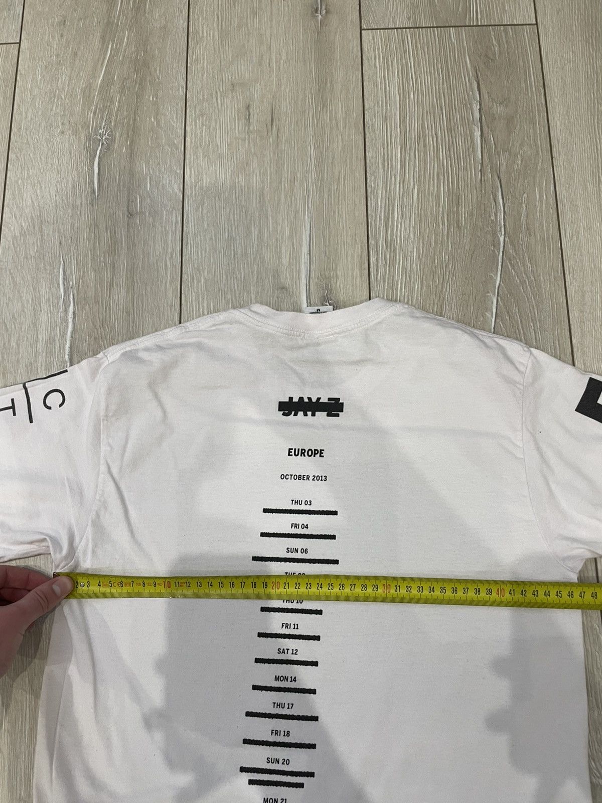 Other Magna Carta World Tour Shirt White Jay-Z Hip Hop Rap Size US M / EU 48-50 / 2 - 10 Thumbnail