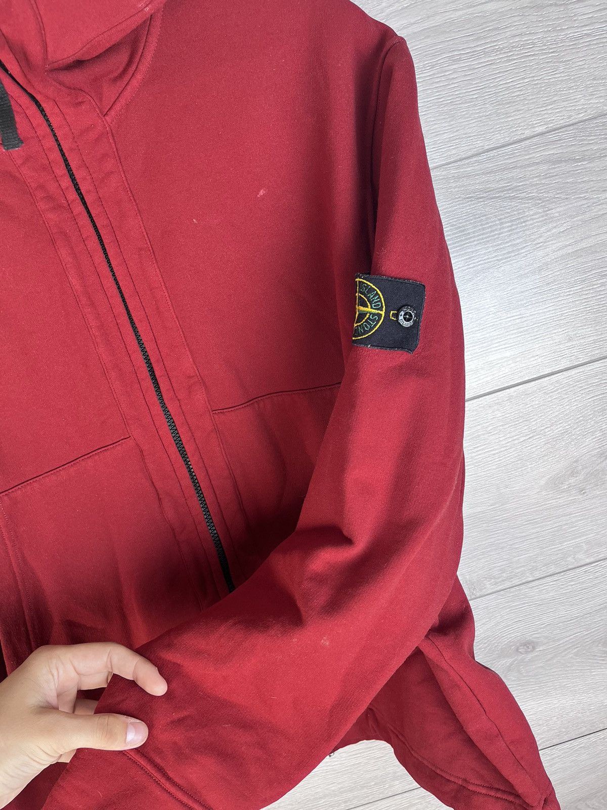 Stone Island Vintage men Zip-up hoodie Stone Island made in Italy size L Size US L / EU 52-54 / 3 - 10 Thumbnail