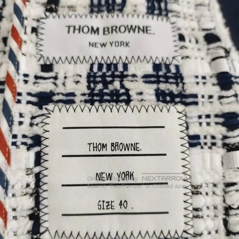 Thom Browne Thom Browne Women's Color Block Cardigan . Size L / US 10 / IT 46 - 3 Thumbnail