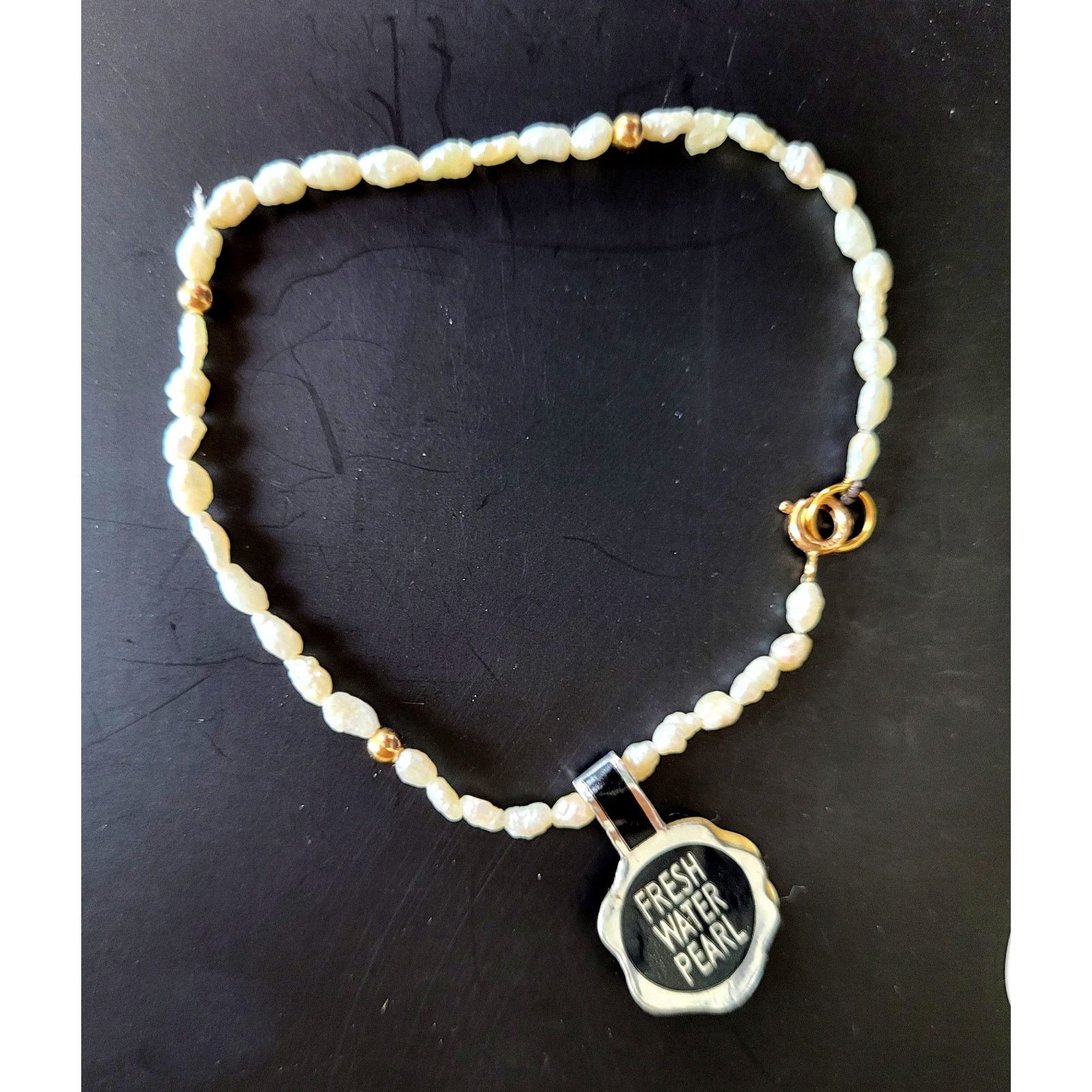 Other 14k Gold Fresh Water Seed Pearl Bracelet NOS 14k Gold Fill Size ONE SIZE - 3 Thumbnail