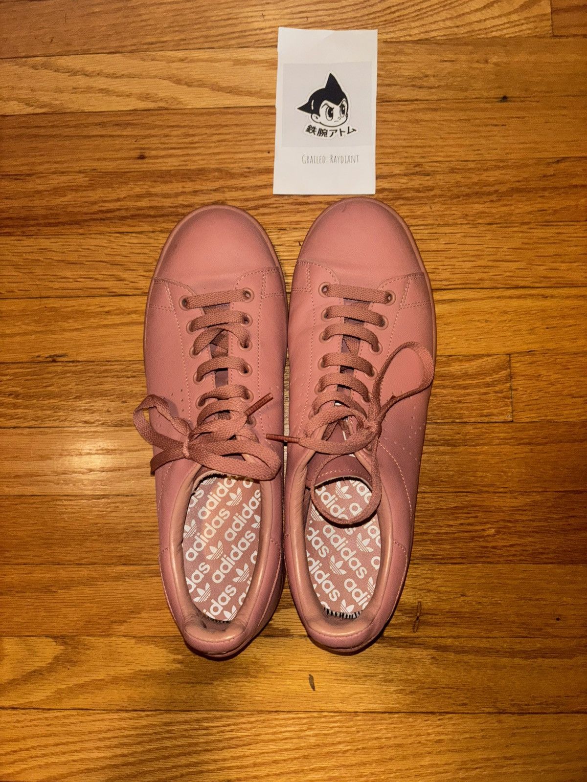 Adidas × Raf Simons Raf Simons Stan Smith Adidas Pink Size US 11 / EU 44 - 6 Thumbnail