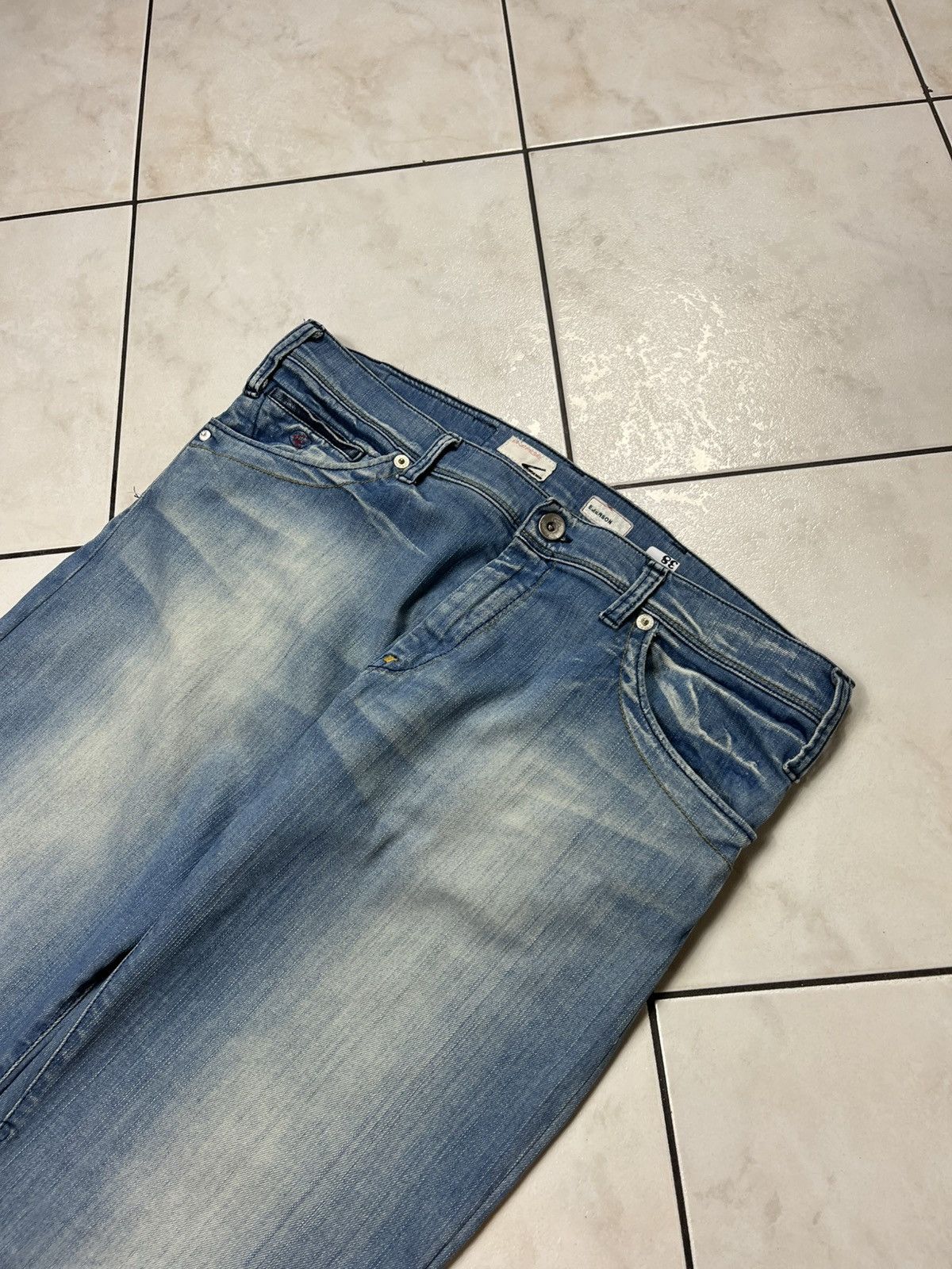 Energie × Vintage Vintage Energie emerson distressed denim jeans baggy pants Size US 38 / EU 54 - 6 Thumbnail