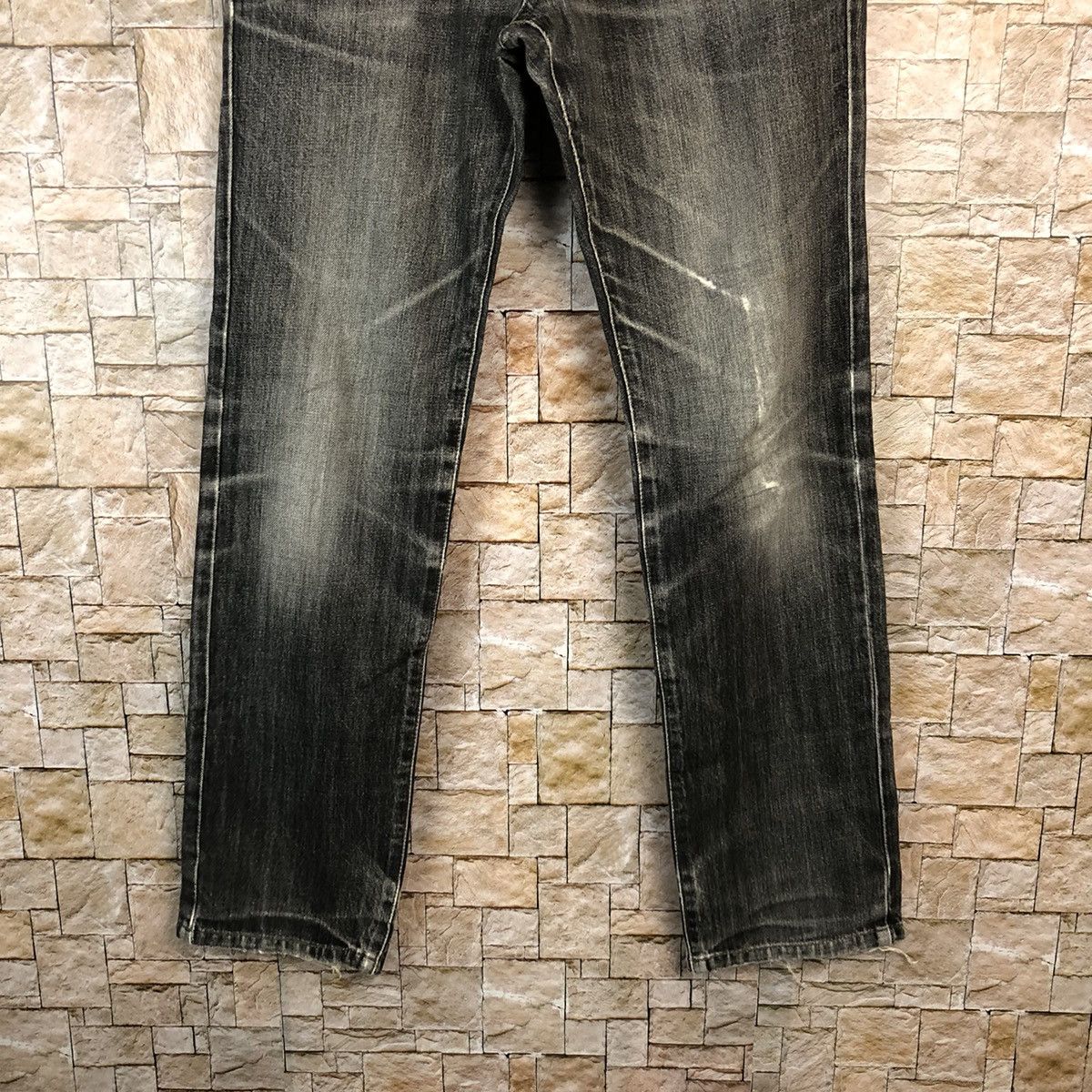 Edwin Edwin Black ripped distressed Denim Pants #A1035 Size US 29 - 6 Thumbnail