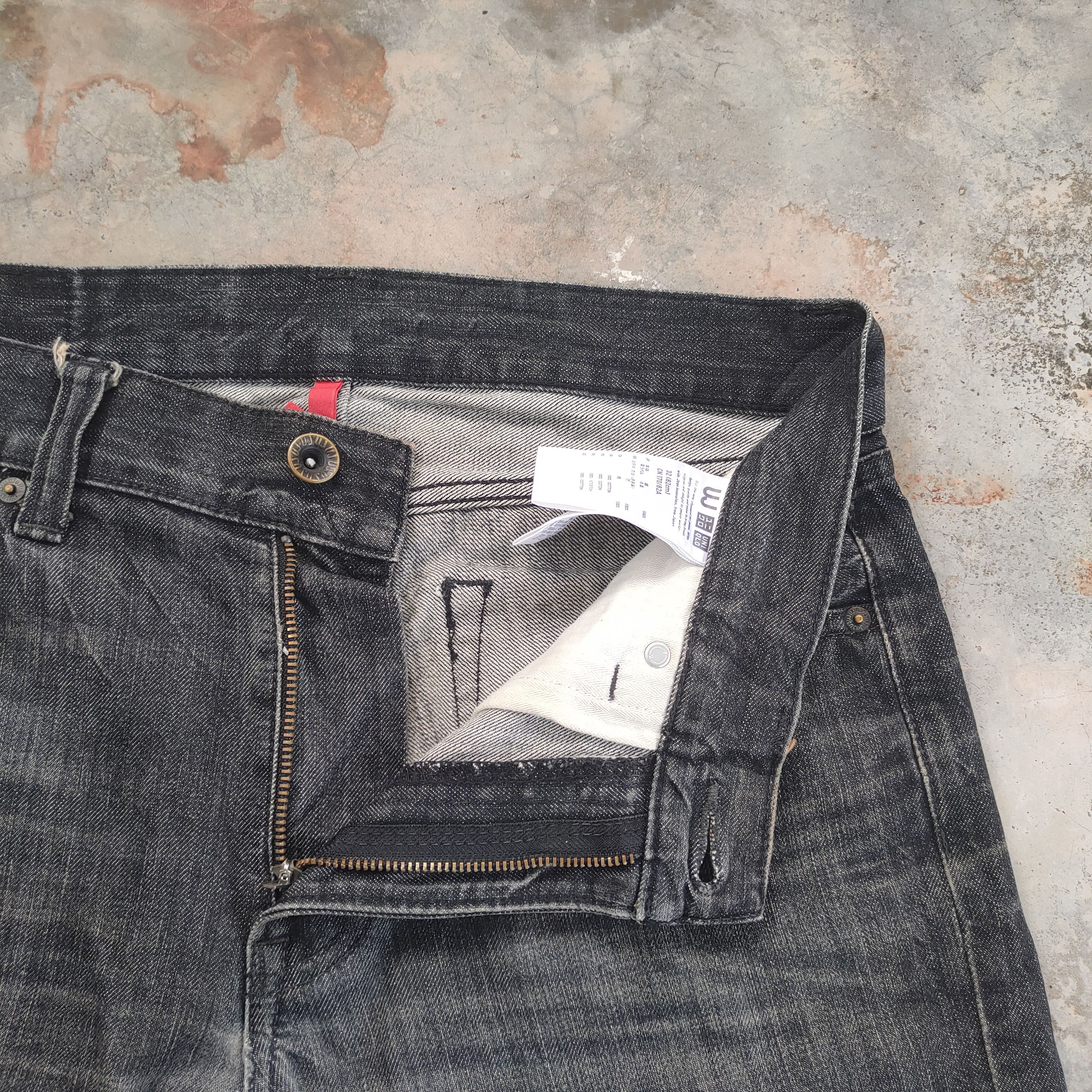Japanese Brand W33 VINTAGE JAPANESE FADED BLACK JEANS DENIM PANTS Size US 33 - 7 Thumbnail