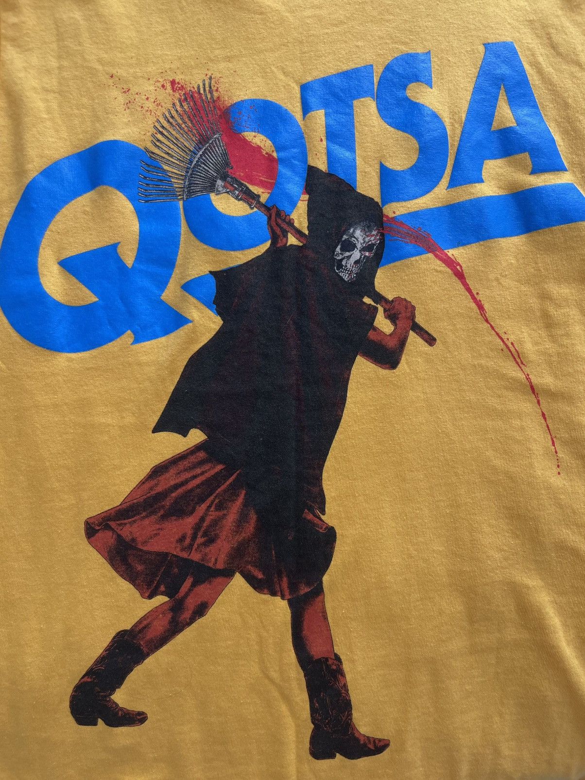 Band Tees Queens of the Stone Age Golden Rake Guy T-Shirt Band Size US S / EU 44-46 / 1 - 3 Thumbnail