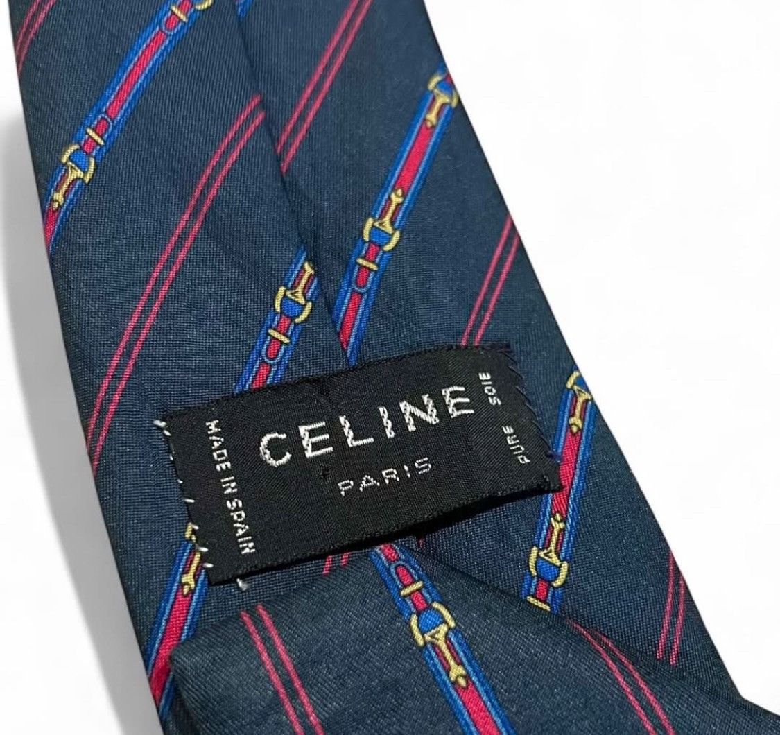 Celine Vtg Celine tie chain pattern Size ONE SIZE - 3 Thumbnail