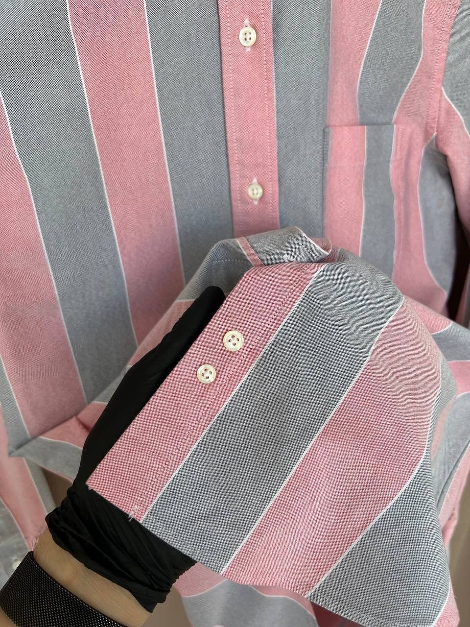 Thom Browne Thom Browne Button Shirt Womens Size 42 Long Sleeve Striped Size M / US 6-8 / IT 42-44 - 13 Thumbnail