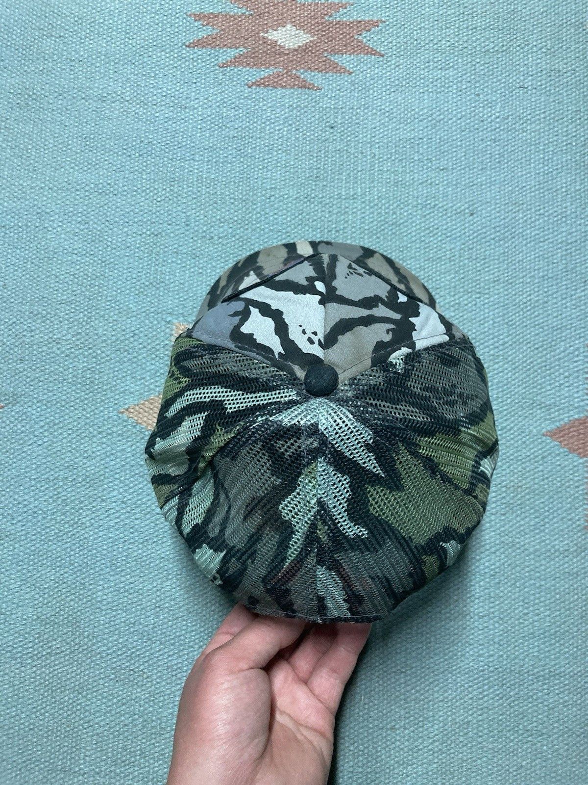 Vintage trucker hat Trebark camo camouflage pheasant bird 3D patch Size ONE SIZE - 4 Thumbnail