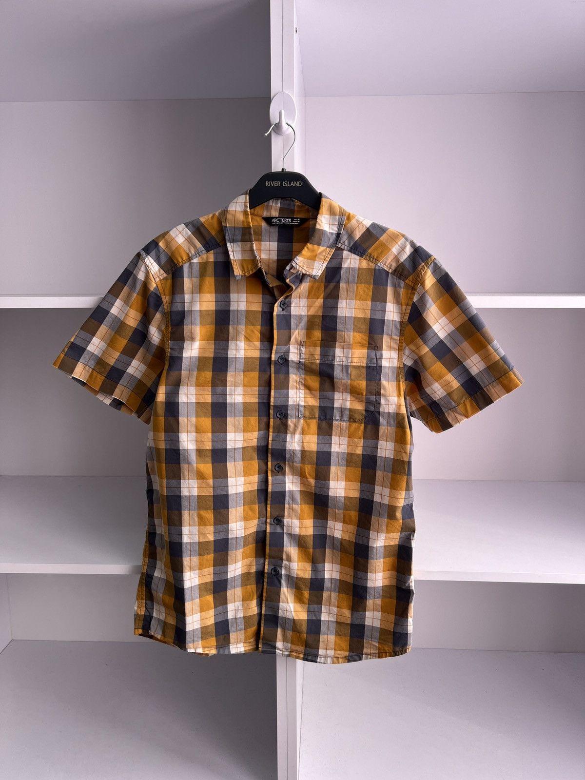 Arc'teryx × Vintage Arc’teryx Outdoor Life Drill Checkered Button Up Shirt Size US M / EU 48-50 / 2 - 3 Thumbnail