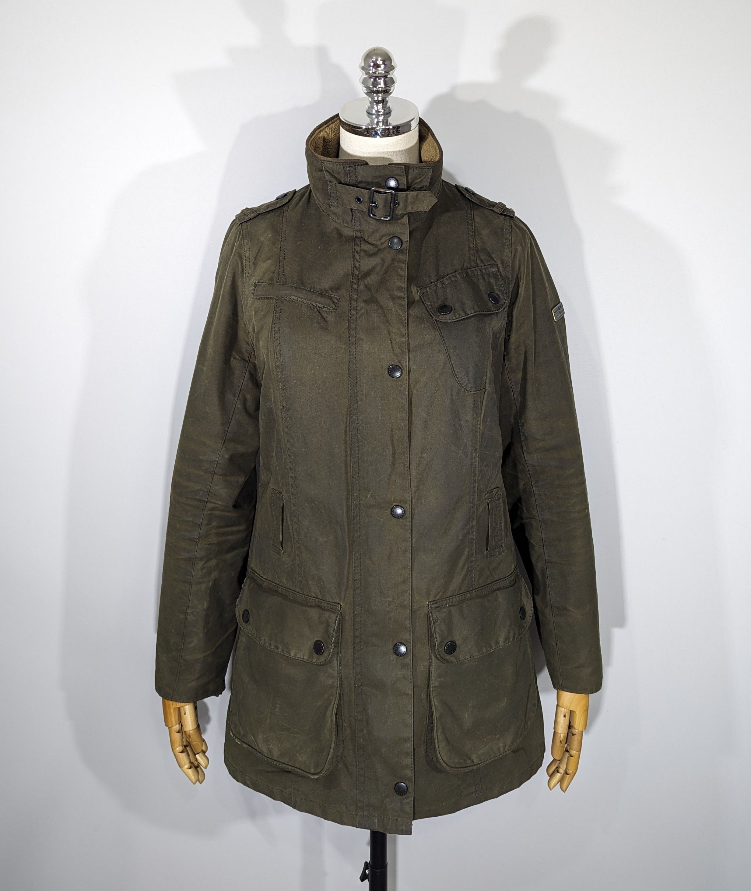 Barbour Barbour International SMU Weyhill Wax Jacket Waxed Cotton Size M / US 6-8 / IT 42-44 - 25 Thumbnail