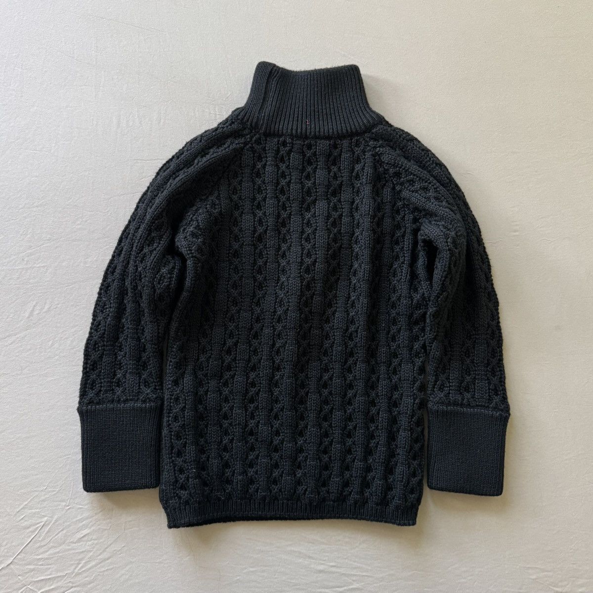 Other Andrew GN black cable knit turtleneck sweater Size XXS / US 00 / IT 34 - 1 Thumbnail