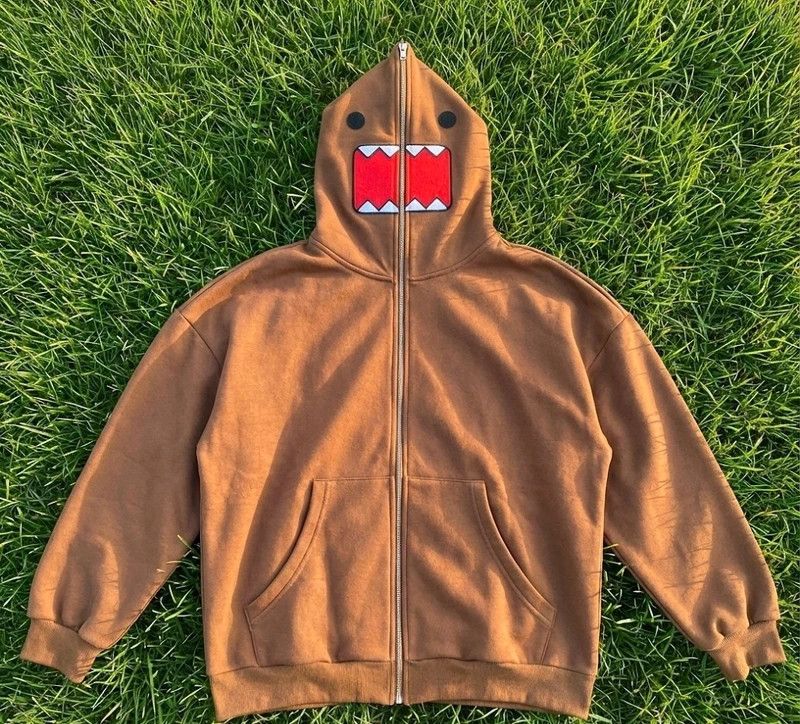 Ecko Unltd. domo grunge style zip up hoodie Size US XL / EU 56 / 4 - 1 Thumbnail