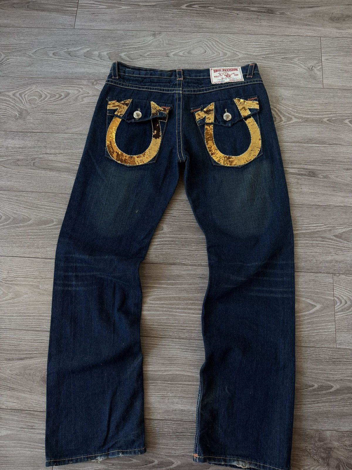 True Religion True Religion Rocco Relaxed Joey Bobby Y2k Jeans Size US 36 / EU 52 - 1 Thumbnail