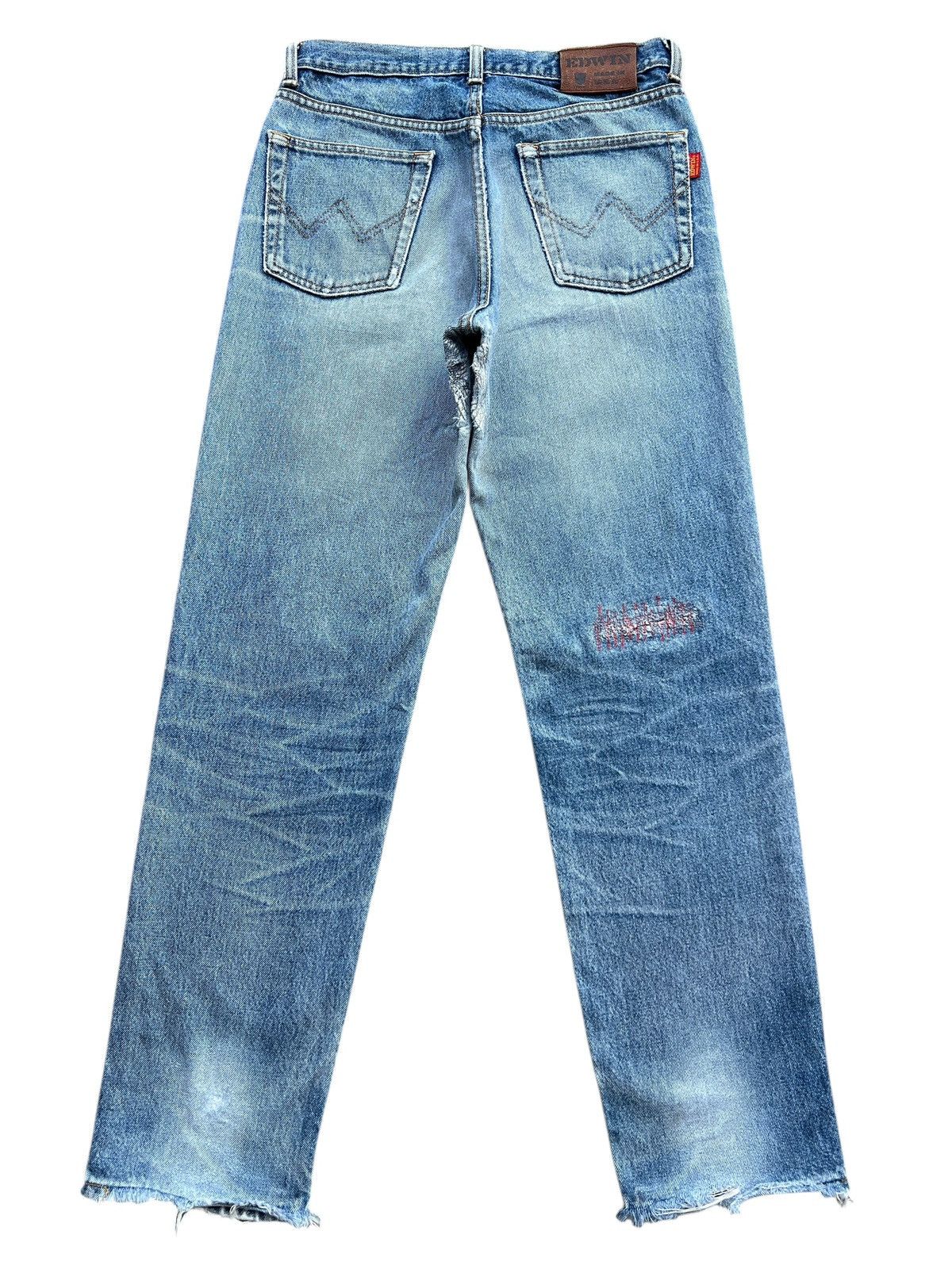Edwin Vintage Edwin USA Distressed Denim Jeans 30x32 Size US 30 / EU 46 - 3 Thumbnail
