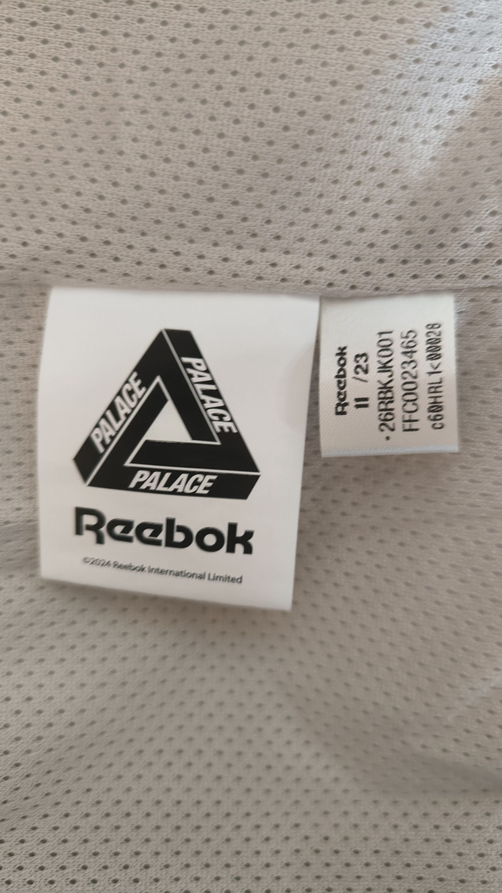 Palace Palace x Reebok Track Jacket Off white Size US XL / EU 56 / 4 - 6 Thumbnail