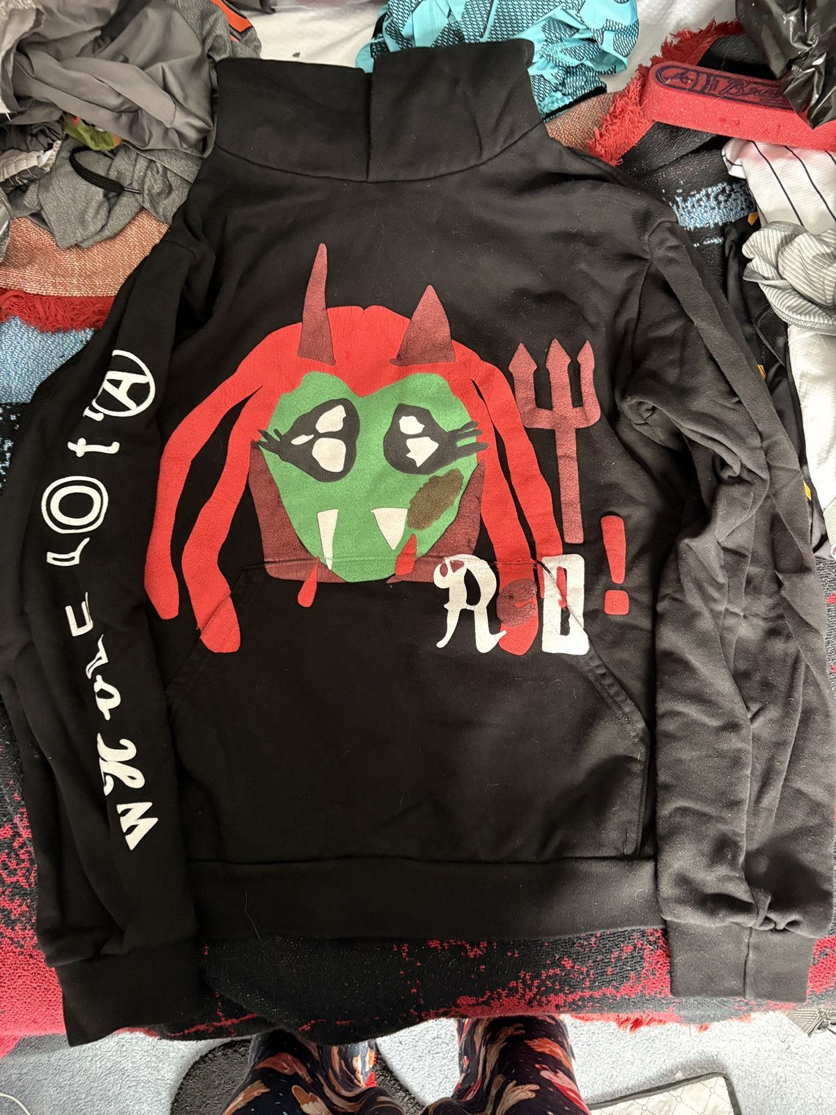 Cactus Plant Flea Market × Playboi Carti Playboi Carti x CPFM x WLR King Vamp Hoodie Size US M / EU 48-50 / 2 - 1 Thumbnail