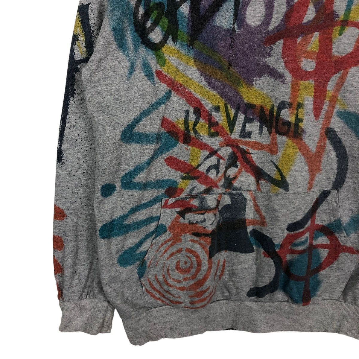Japanese Brand 🔥VINTAGE HOODIE PULL OVER ANORAK ART DESIGN ISSEY MIYAKE Size US M / EU 48-50 / 2 - 4 Thumbnail