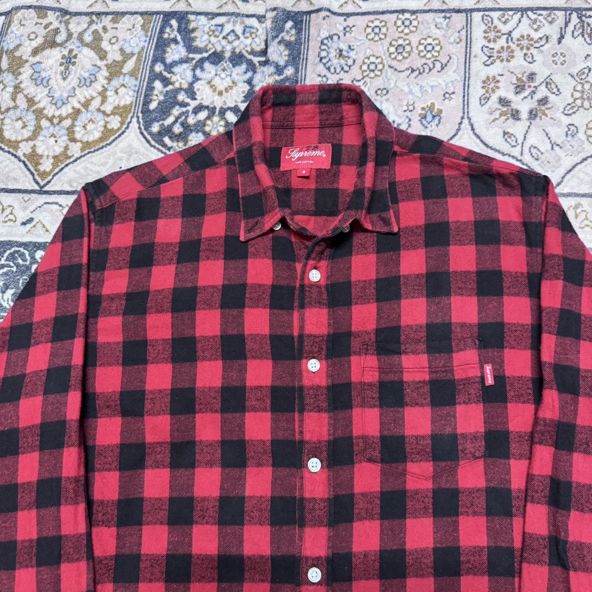 Supreme Supreme Flannel Shirt Size US S / EU 44-46 / 1 - 5 Thumbnail