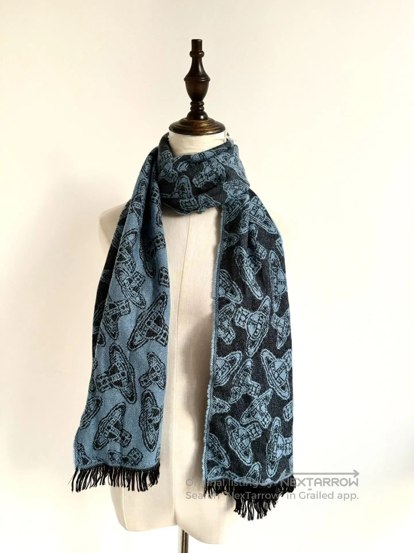 Vivienne Westwood Vivienne Westwood Vintage Saturn Logo Scarf. Size ONE SIZE - 5 Thumbnail