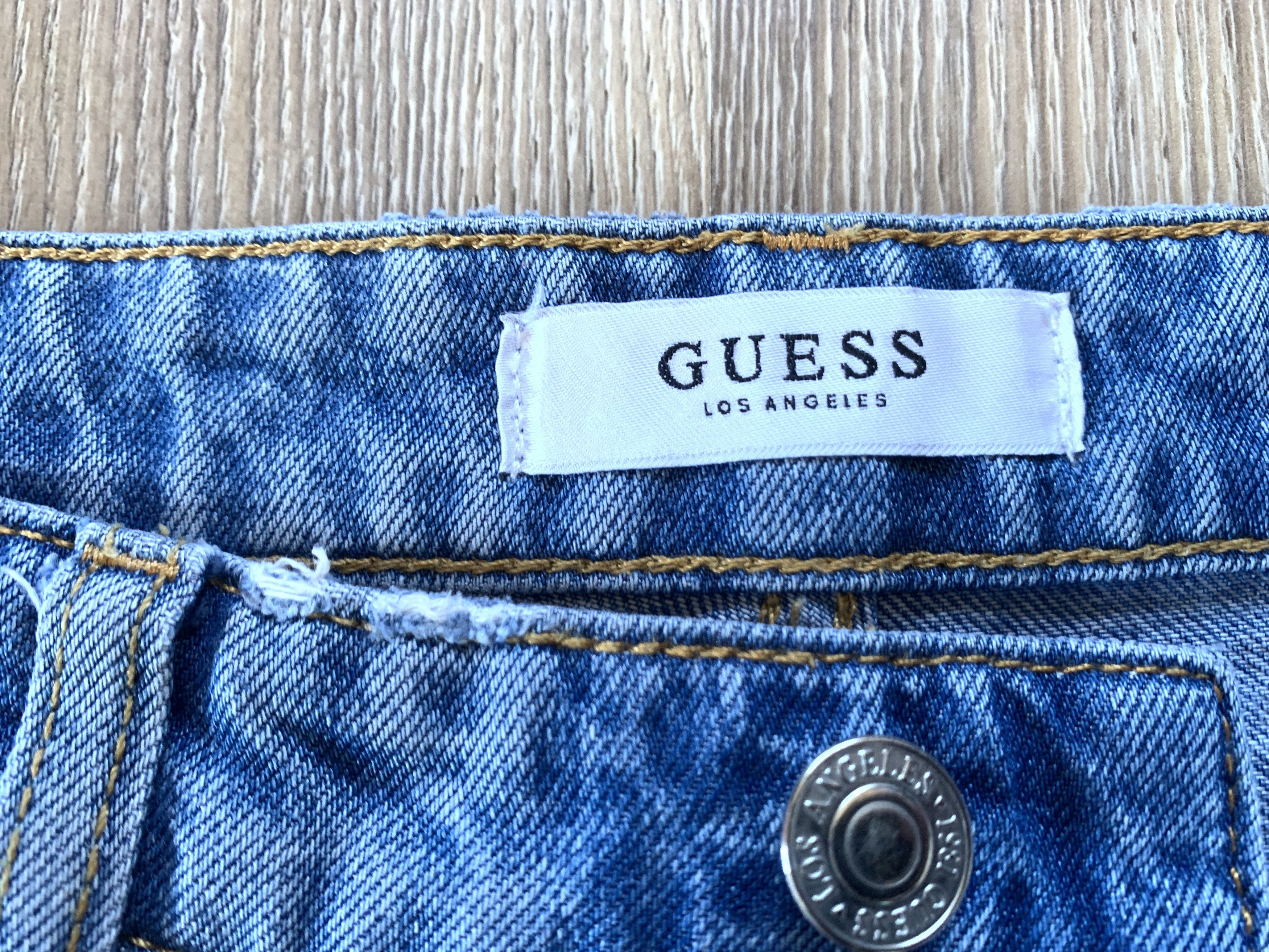 Guess Guess Women’s Light Blue Denim Shorts Breeches Size 25" / US 0 / IT 36 - 7 Thumbnail