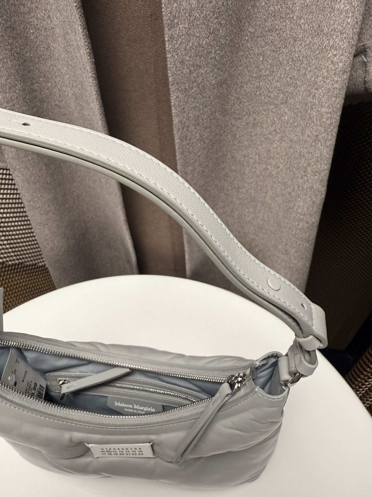 Maison Margiela Small Grand Slam Leather Shoulder Bag Size ONE SIZE - 6 Thumbnail