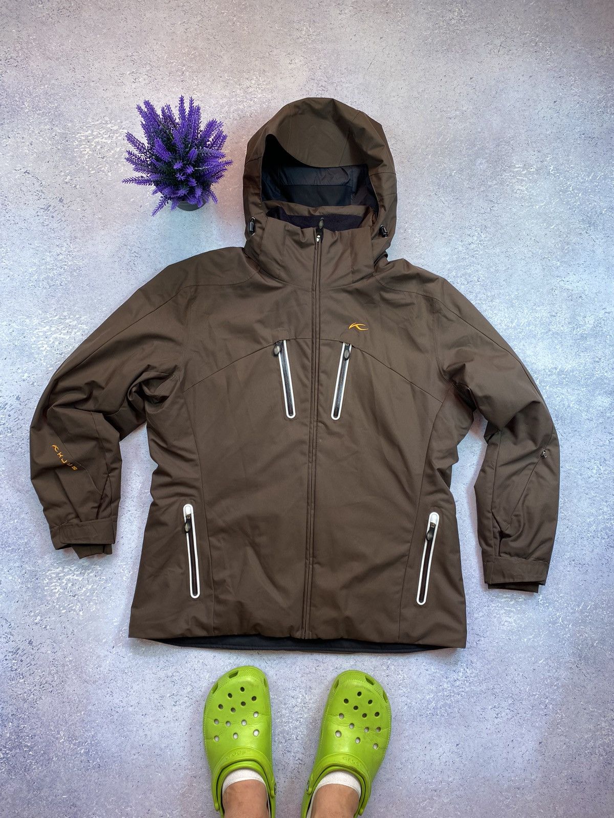 KJUS Kjus women's brown ski jacket size 2XL Size XXL / US 16-18 / IT 52-54 - 2 Thumbnail