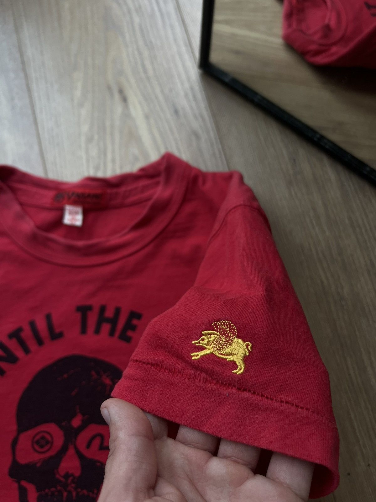 Evisu 00’s EVISU YAMANE UNTIL THE END SKULL LOGO TEE Y2K Size US M / EU 48-50 / 2 - 3 Thumbnail