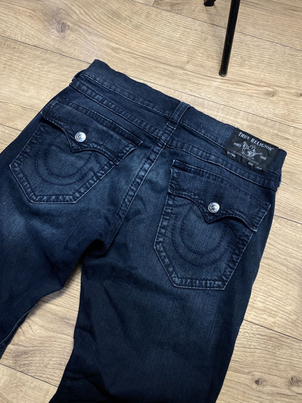 True Religion True Religion Geno Relaxed Slim Mens Jeans Size 32 Dark Size US 32 / EU 48 - 3 Thumbnail