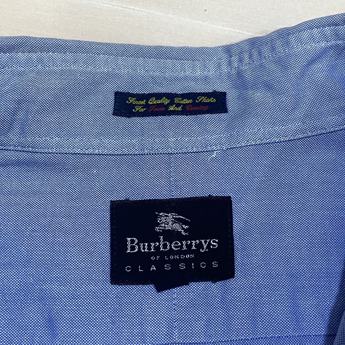 Burberry × Japanese Brand Burberry Button Up Shirt Size US L / EU 52-54 / 3 - 6 Thumbnail