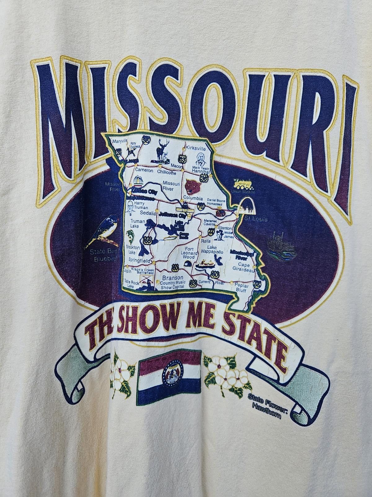 Gildan Missouri The Show Me State Gildan Tee Size US XL / EU 56 / 4 - 2 Thumbnail