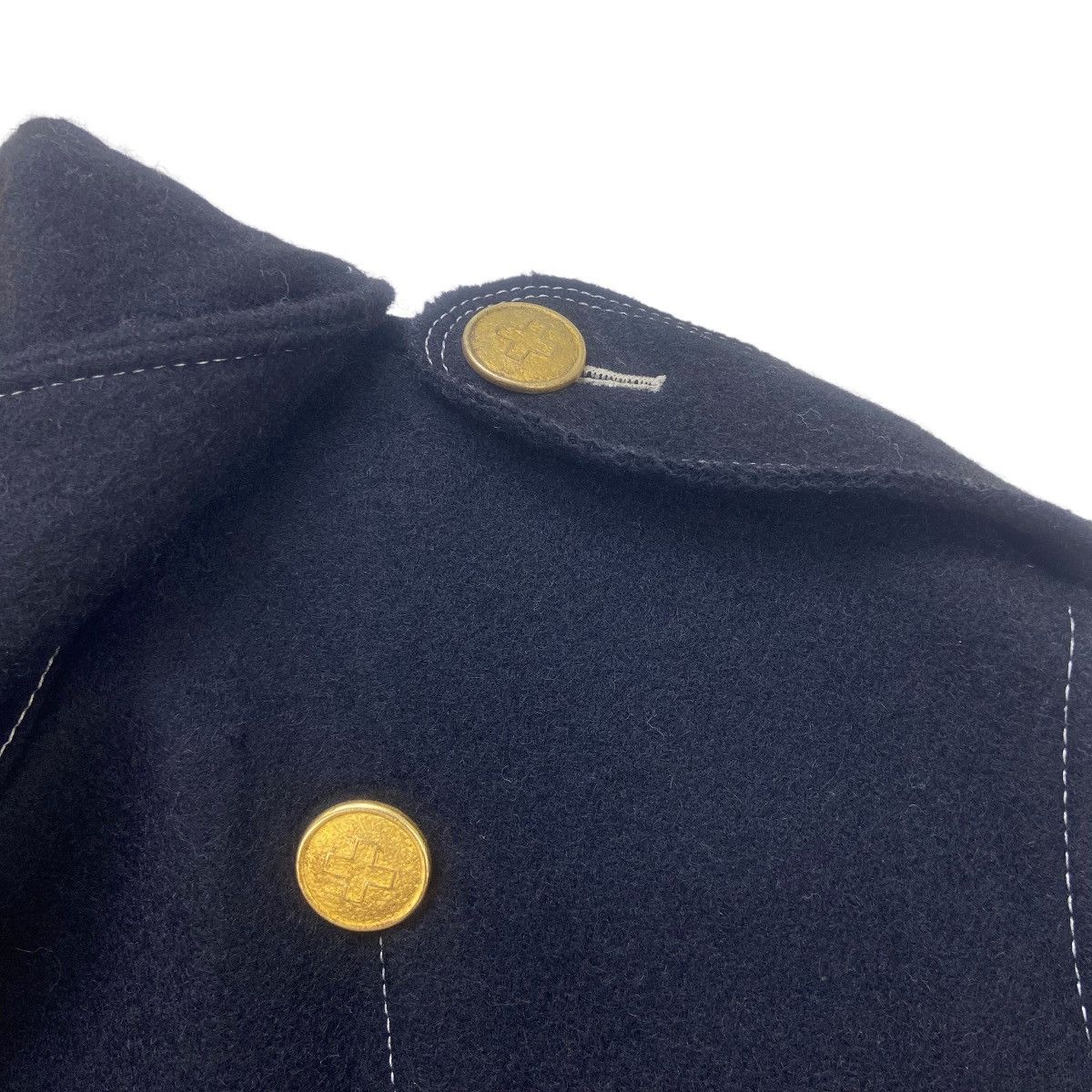Jean Paul Gaultier Jean Paul Gaultier 'Hiver' 1989-90 Military Wool Overcoat Size US M / EU 48-50 / 2 - 9 Thumbnail