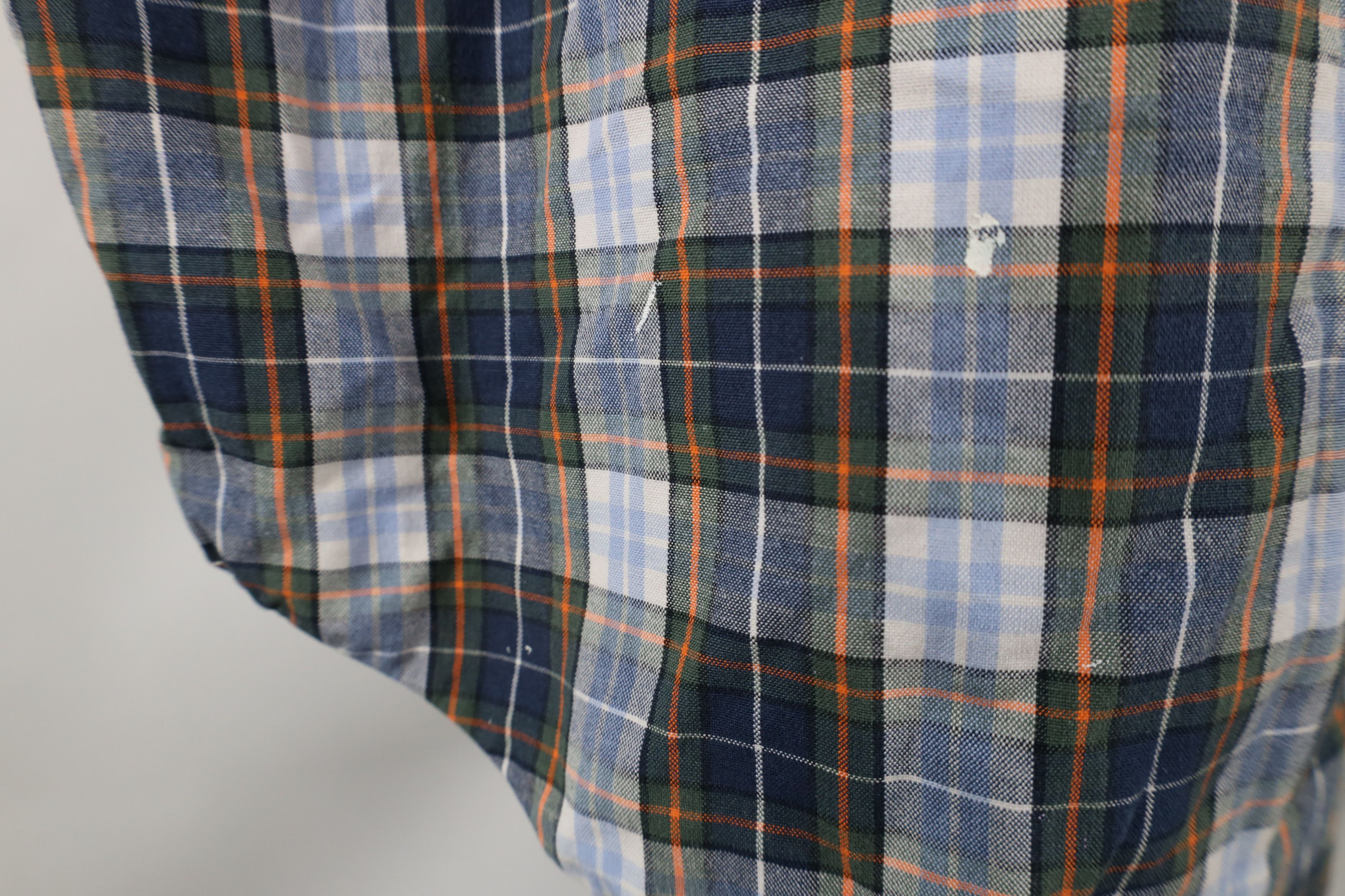 Gap × Vintage Vintage 90s Gap Collared Button Down Shirt Plaid Cotton Size US XL / EU 56 / 4 - 11 Thumbnail