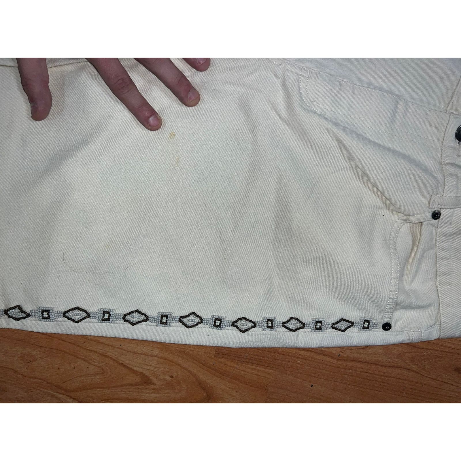 Lauren Ralph Lauren Lauren Ralph Lauren Southwestern Jeans Bottoms Flared 12 Size 34" / US 12 / IT 48 - 4 Thumbnail