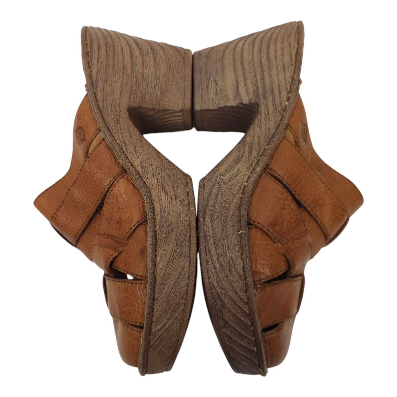 Born Born Pollina Clog Mule Womens Size 9 M Block Heel Platform Size US 9 / IT 39 - 10 Thumbnail