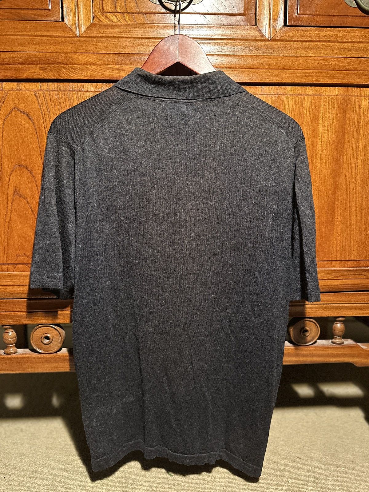 Hermes Rare Linen Silk Quarter Zip Polo Size US S / EU 44-46 / 1 - 5 Thumbnail