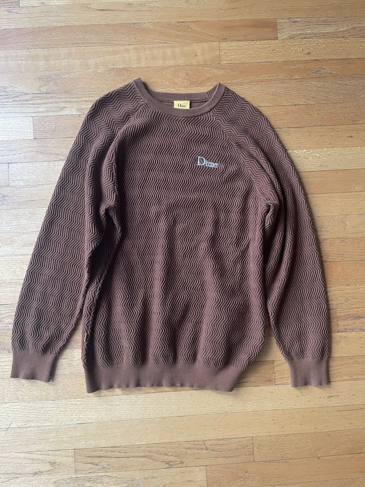 Dime Dime MTL Cable Knit Sweater | Grailed