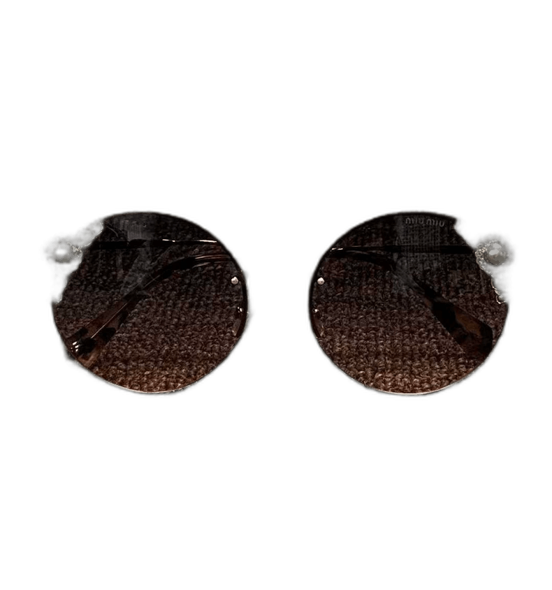 Miu Miu Pink Pearl Sunglasses by MIUMIU Size ONE SIZE - 1 Thumbnail