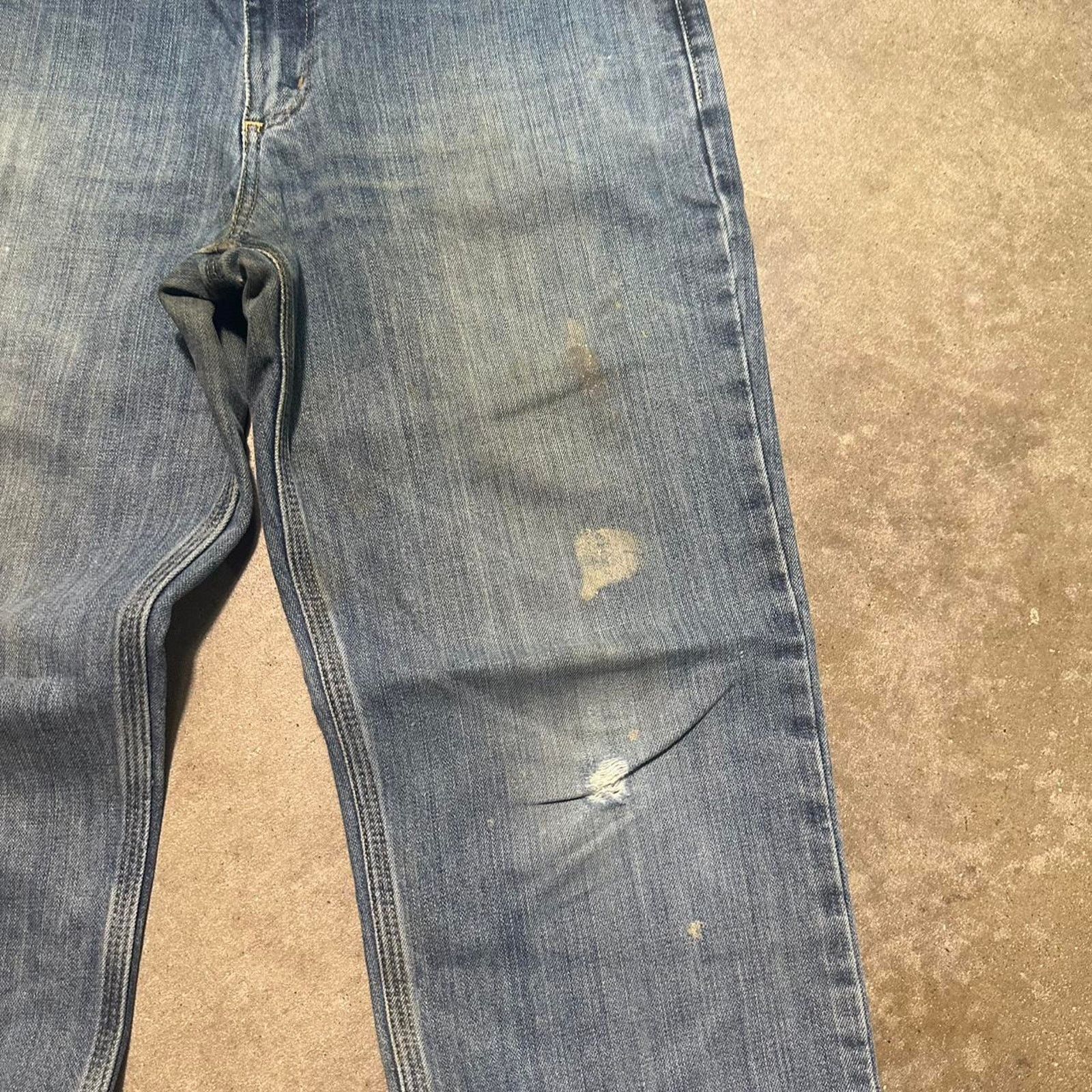 Carhartt Vintage Carhartt Distressed Stained Jeans Relaxed Fit Pants Size US 32 / EU 48 - 5 Thumbnail