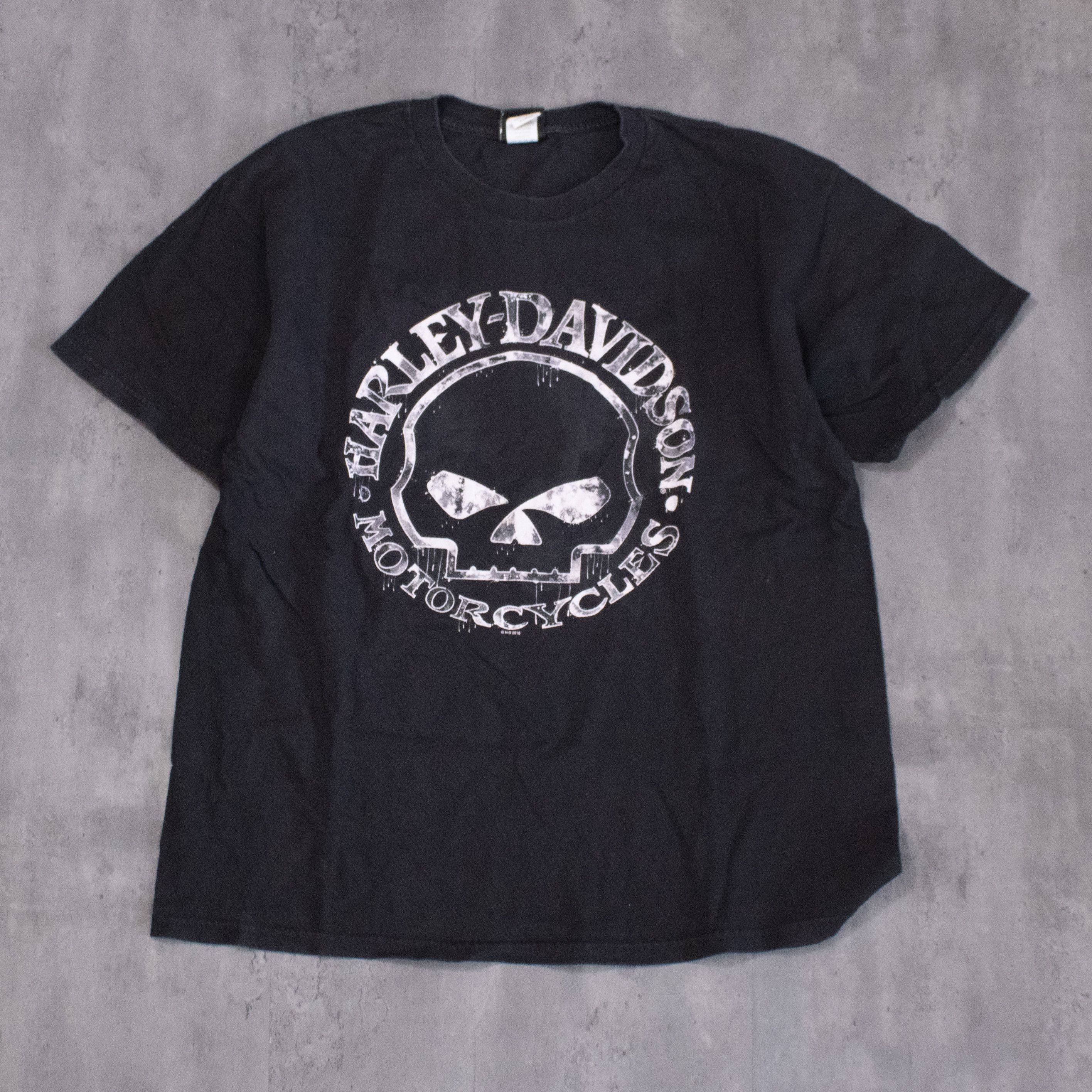 Harley Davidson Harley Davidson Skull Arizona Black Black T-Shirt Size US L / EU 52-54 / 3 - 3 Thumbnail