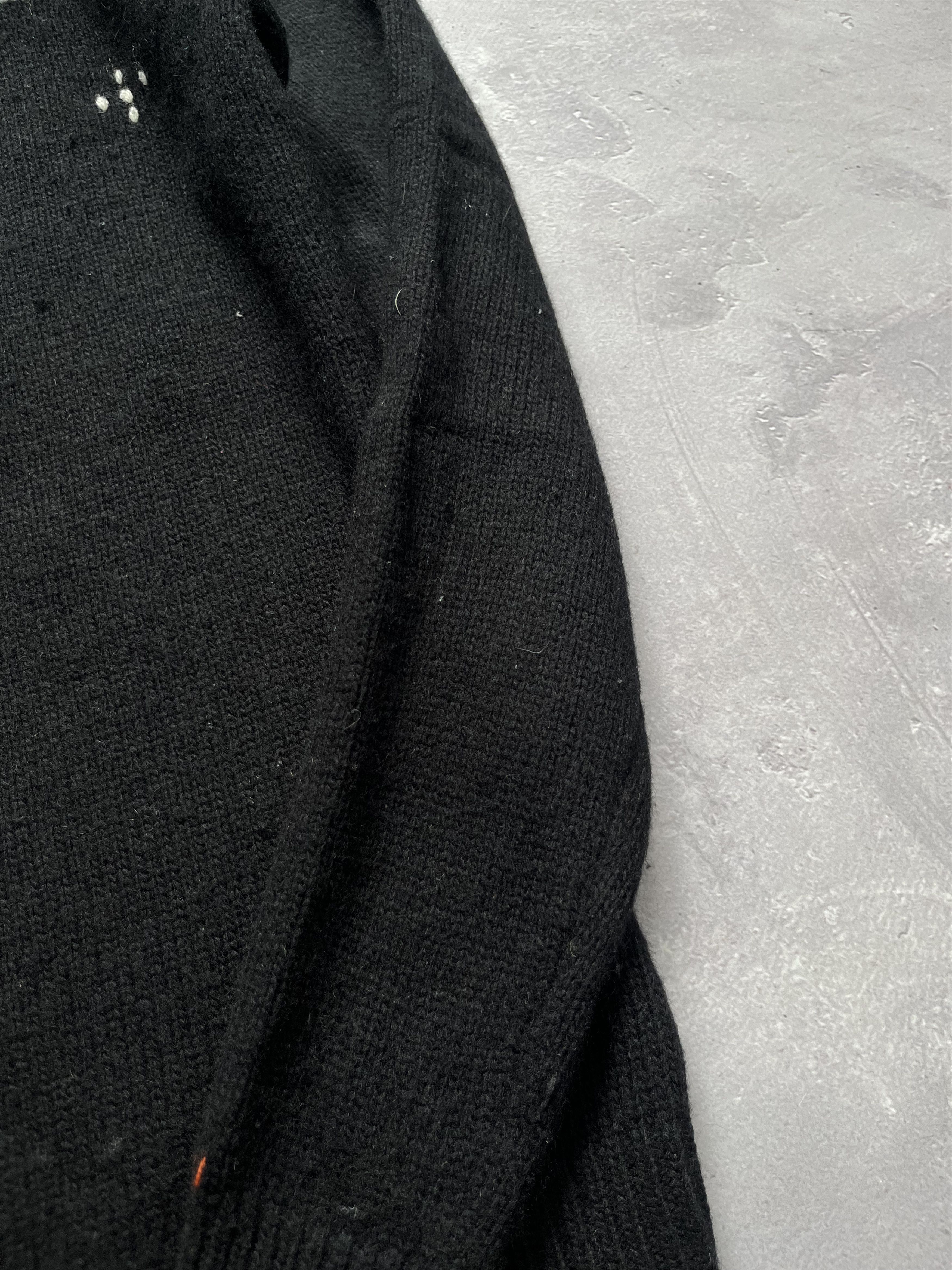 KJUS KJUS Sweater Medium Black Zip Hoodie Lambswool Cashmere Ski Size M / US 6-8 / IT 42-44 - 4 Thumbnail