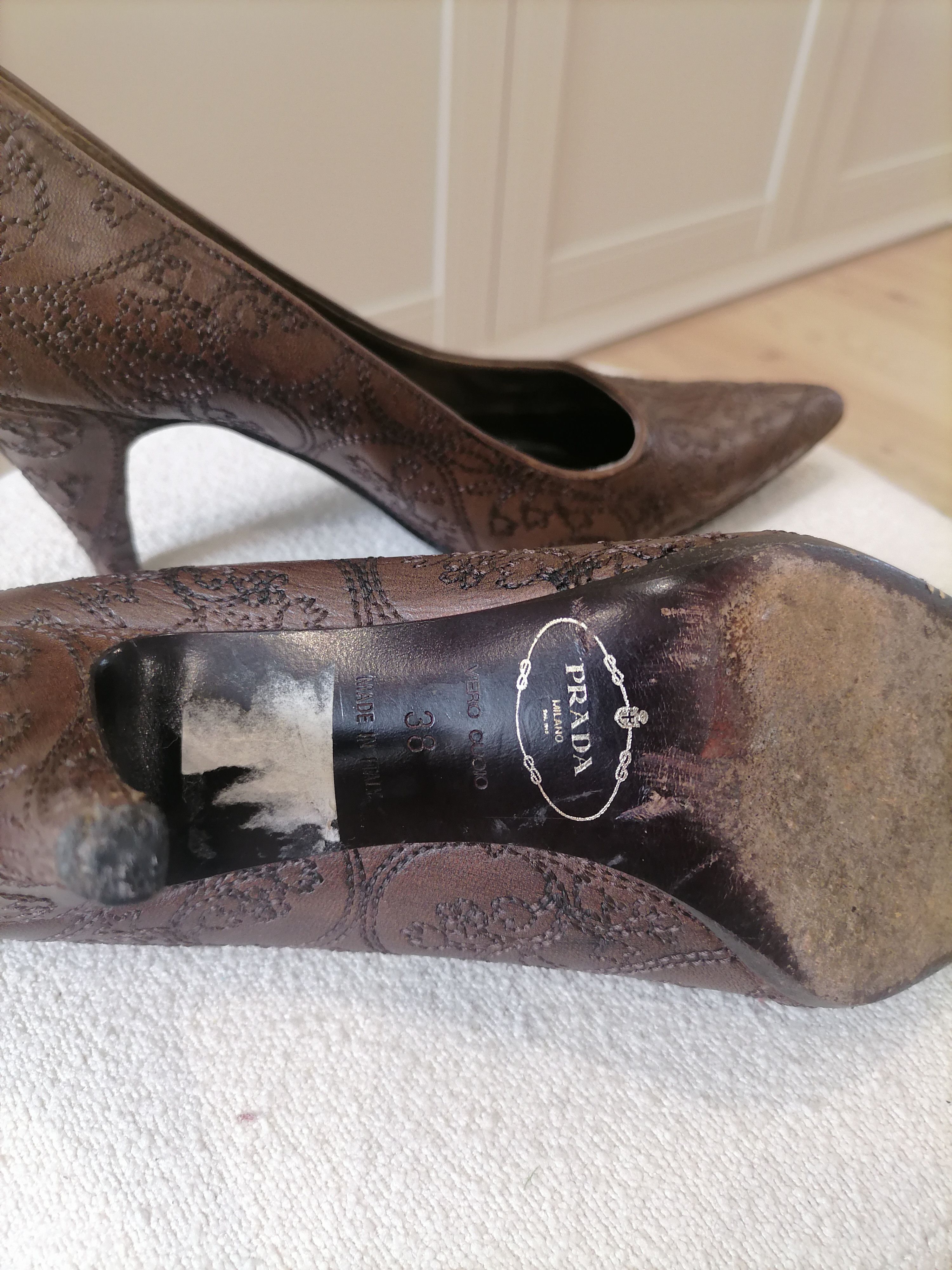 Prada Vintage Prada leather boots Size US 8 / IT 38 - 7 Thumbnail