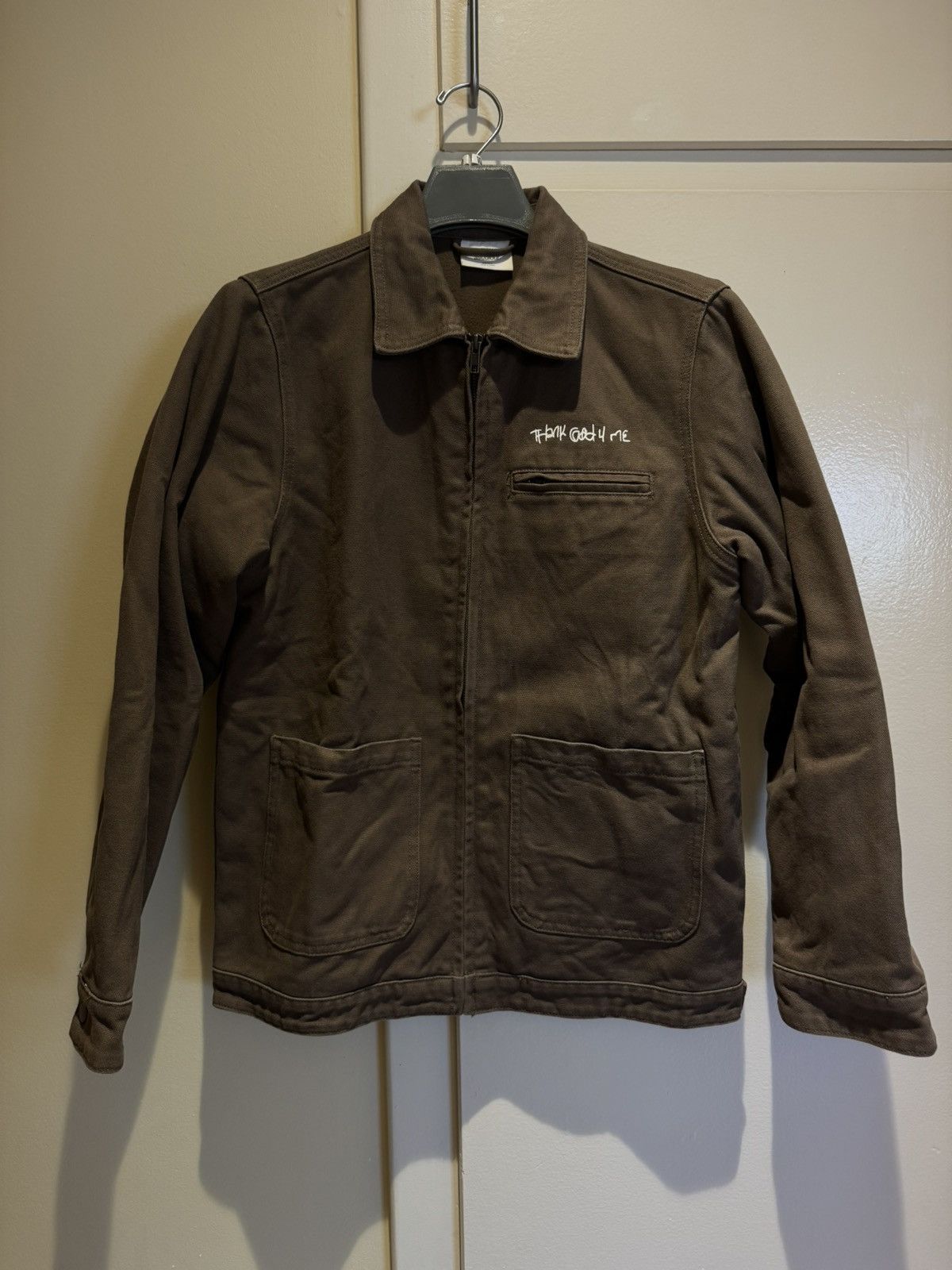 Top Dawg Entertainment ScHoolboy Q THank God For Me Canvas Jacket Size US S / EU 44-46 / 1 - 3 Thumbnail