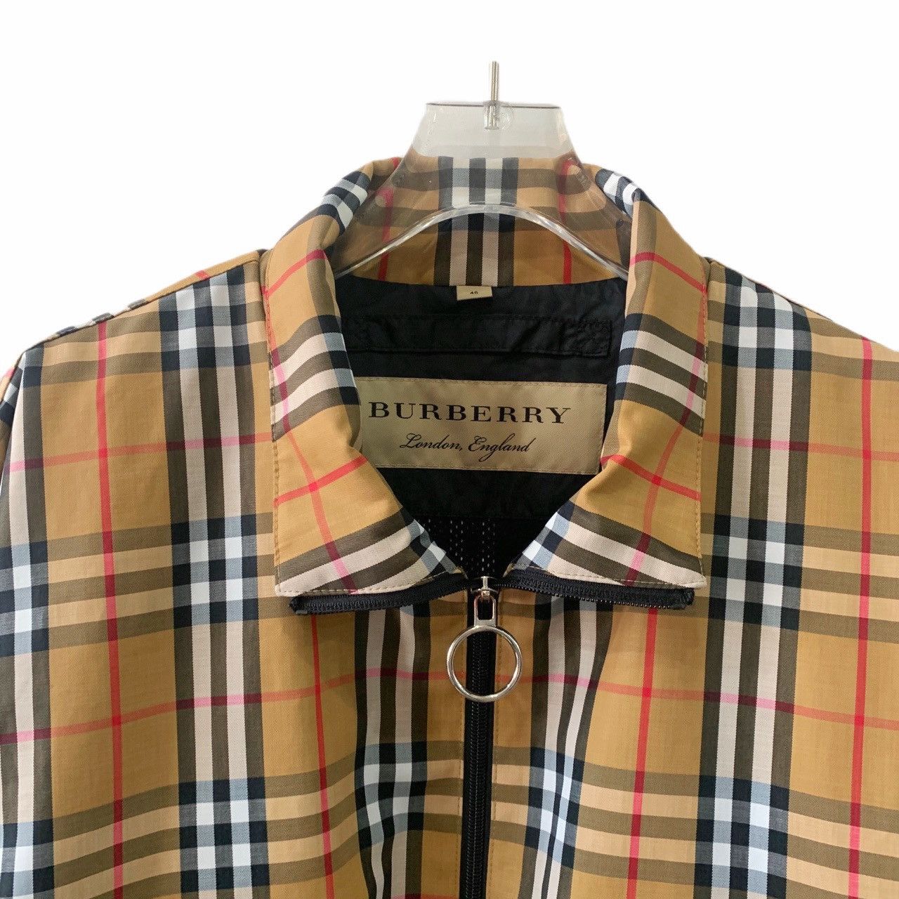 Burberry Burberry Classic Check Zip Jacket (S) Size US S / EU 44-46 / 1 - 5 Thumbnail