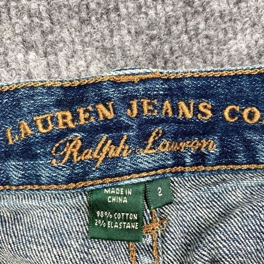 Ralph Lauren Lauren Ralph Lauren Jeans Women’s Jeans Straight Medium Wash Blue Size 23 Size 40" / US 18 - 5 Thumbnail