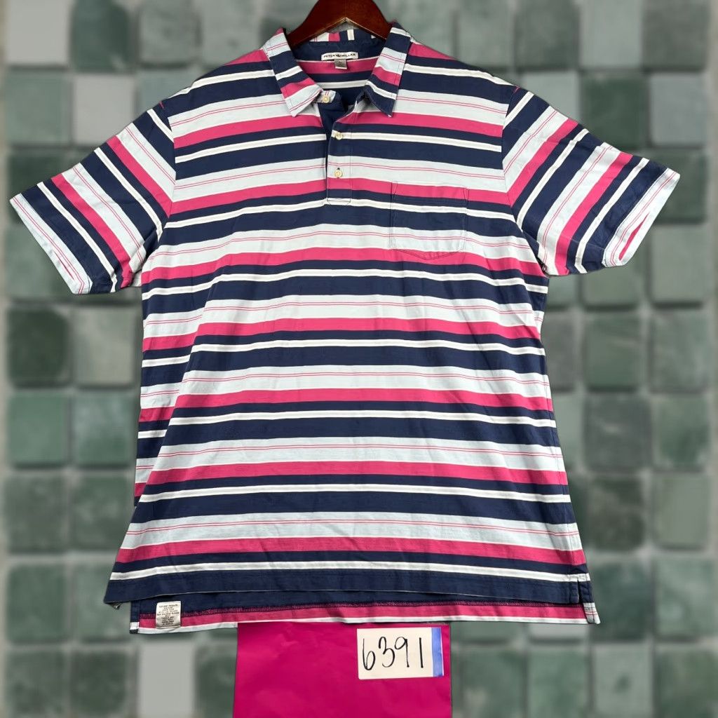 Peter Millar Peter Millar Polo Shirt XL Multicolor Preppy Golf Summer Spring Mens Size US XL / EU 56 / 4 - 1 Thumbnail