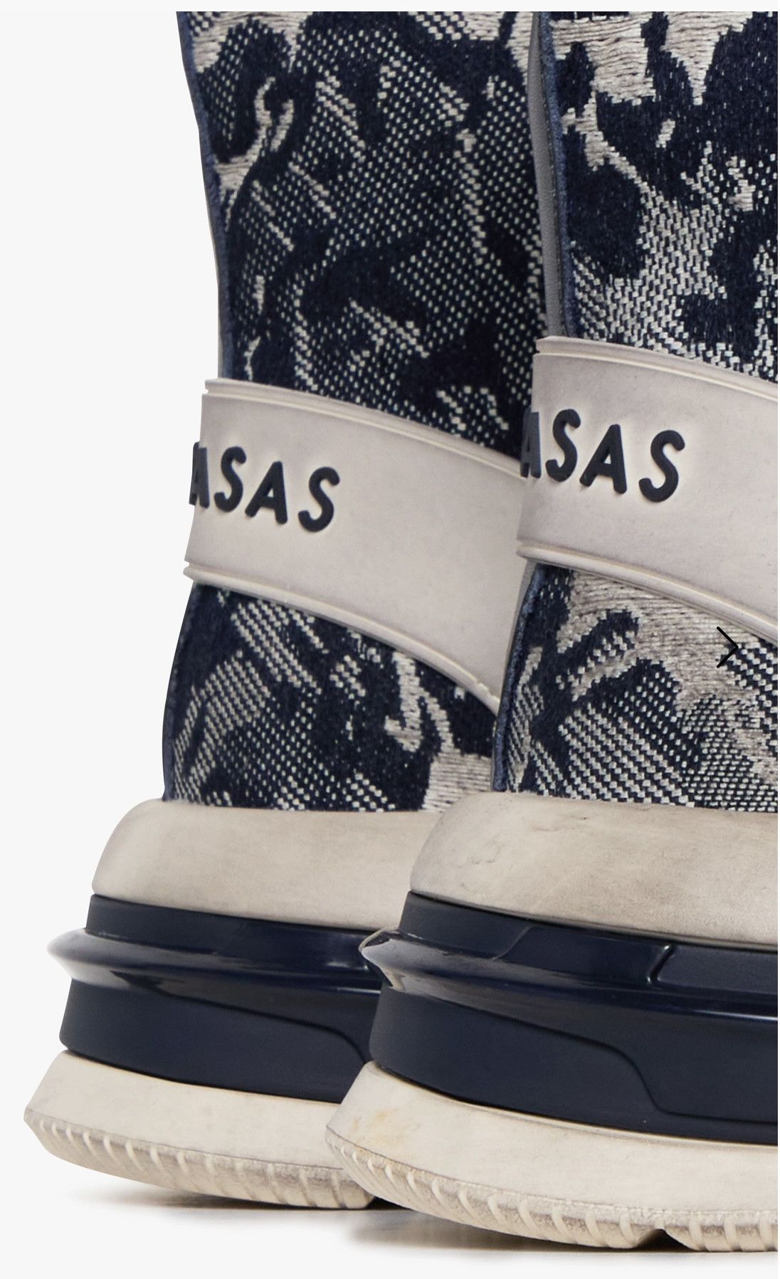 Valabasas "PURPOSE" INDIGO HIGH TOPS Size US 8 / EU 41 - 2 Thumbnail