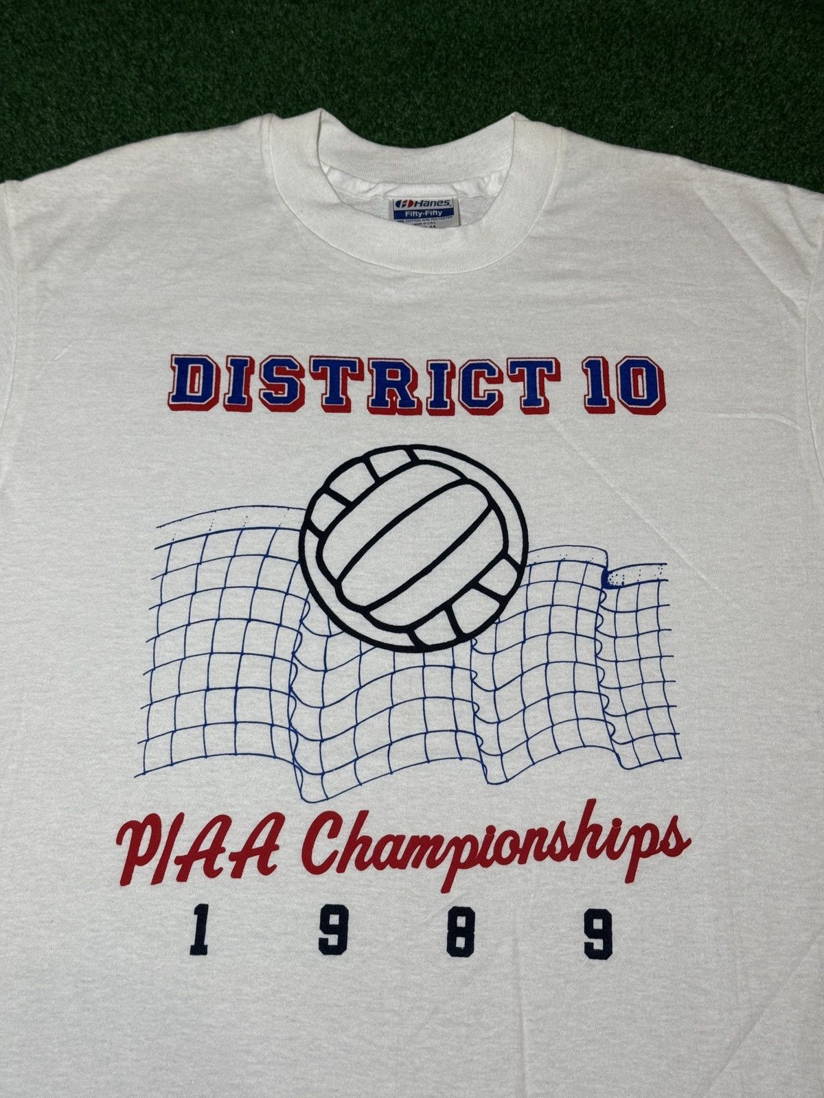 Vintage Volleyball Championship Vtg 80s Piaa M/L 20.5x30 T Shirt Size US L / EU 52-54 / 3 - 2 Thumbnail