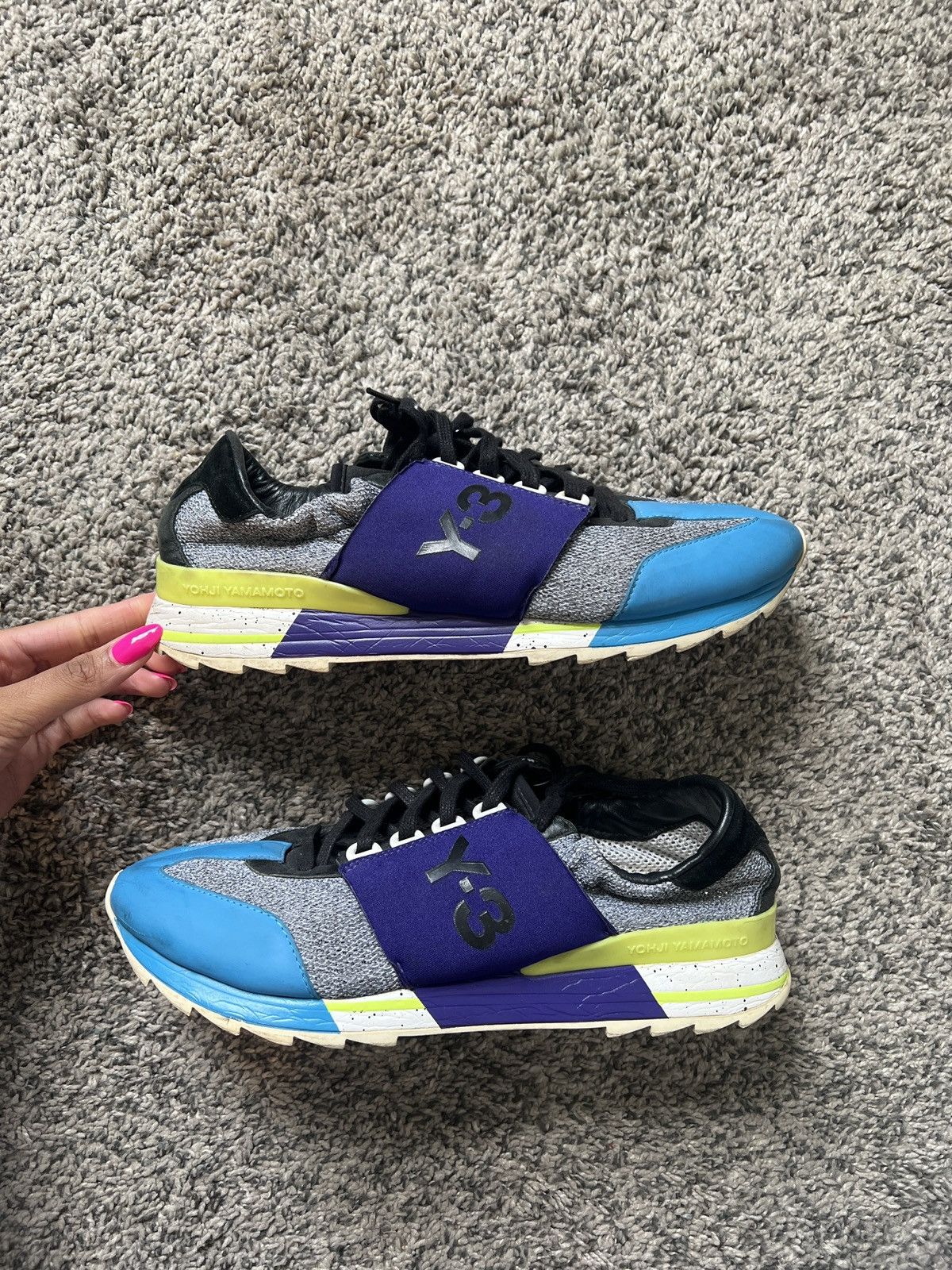 Yohji Yamamoto Y-3 Yohji Yamamoto Rhita Sport Sneakers Size US 9.5 / EU 42-43 - 2 Thumbnail