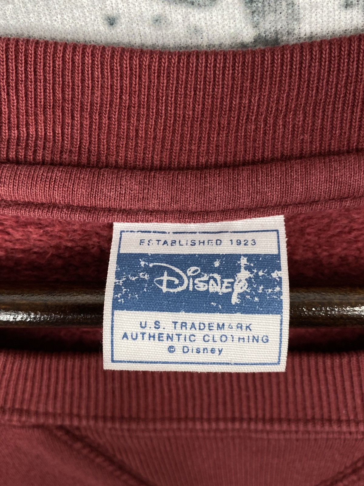 Disney Vintage Disney x Mickey Mouse Big Logo Sweatshirts Size US L / EU 52-54 / 3 - 9 Thumbnail