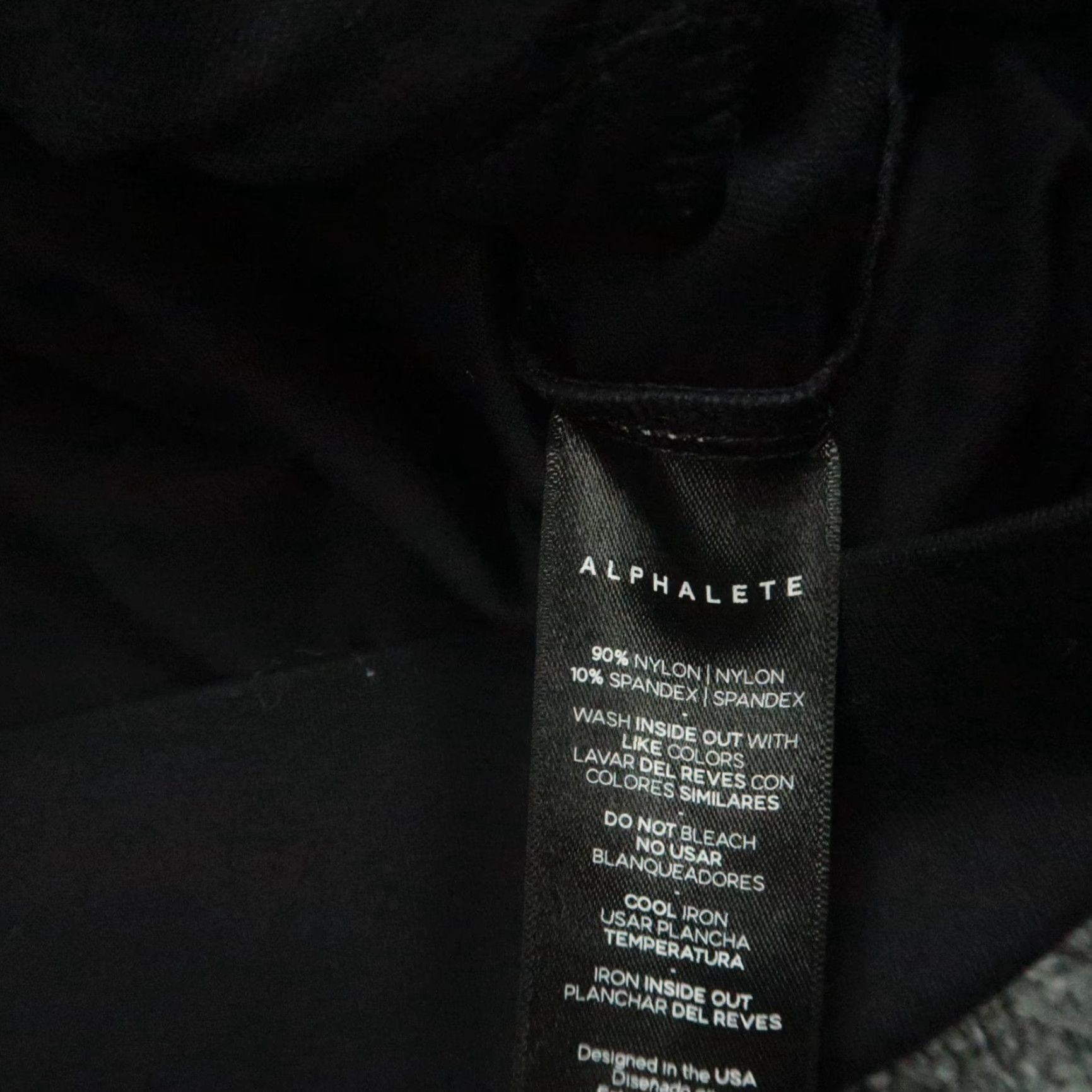 Vintage Alphalete Jacket Mens Small Black Full Zip Pockets Training Track Size US S / EU 44-46 / 1 - 6 Thumbnail